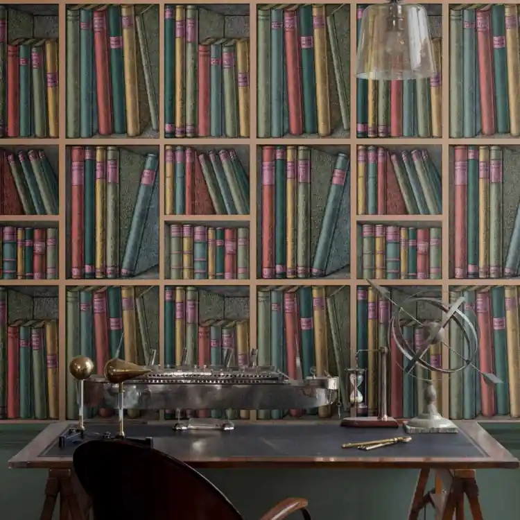 CARTA PARATI FORNASETTI - COLE&SON - EX LIBRIS