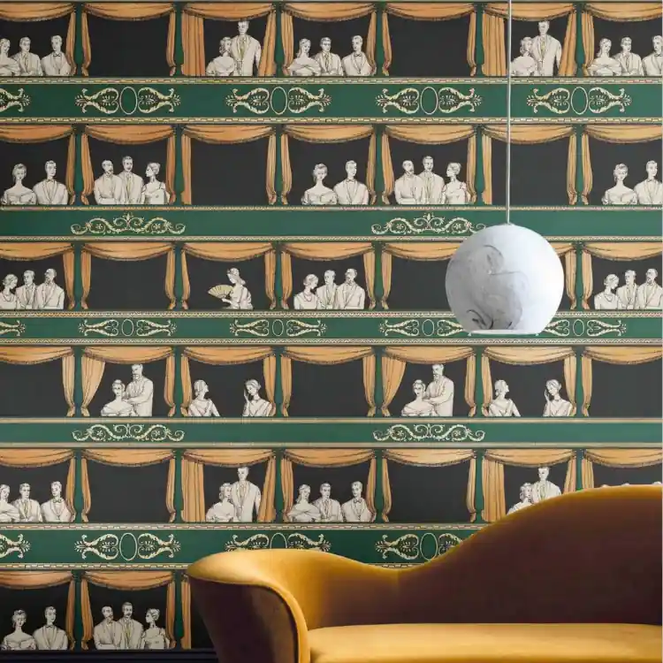 CARTA PARATI FORNASETTI - COLE&SON - TEATRO