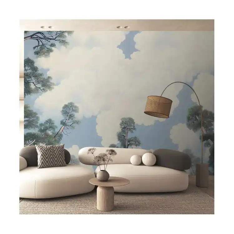 CARTA PANORAMICA - LES DOMINOTIERS - SIESTE AU JARDIN