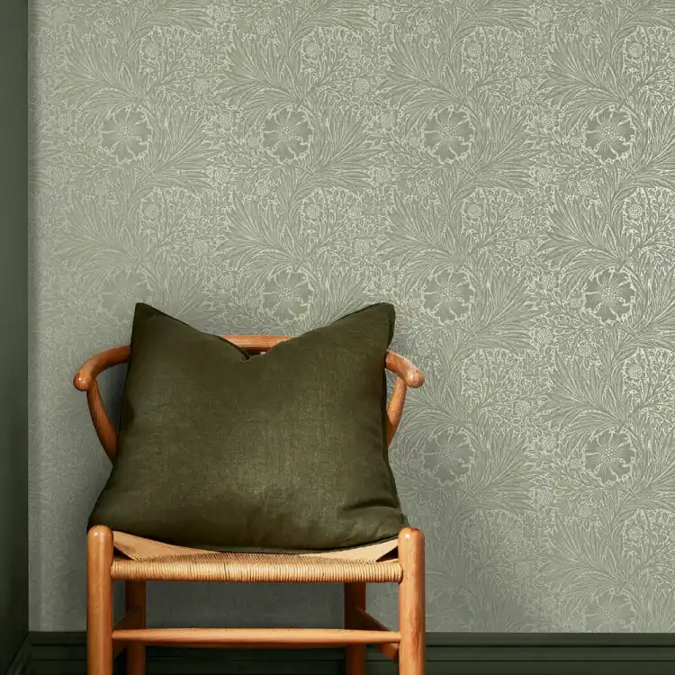 CARTA PARATI WILLIAM MORRIS AT HOME - MARIGOLD FIBROUS