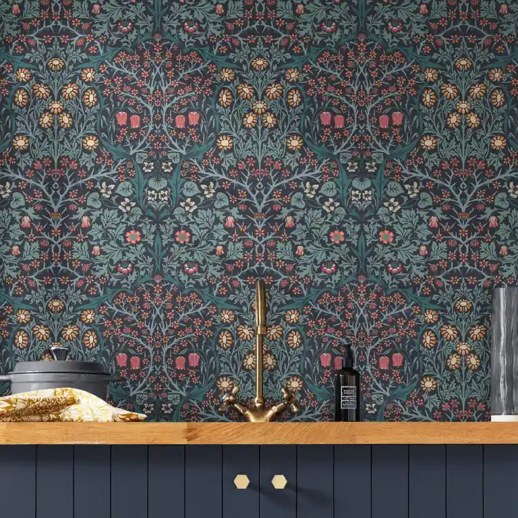 CARTA PARATI WILLIAM MORRIS AT HOME - BLACKTHORN