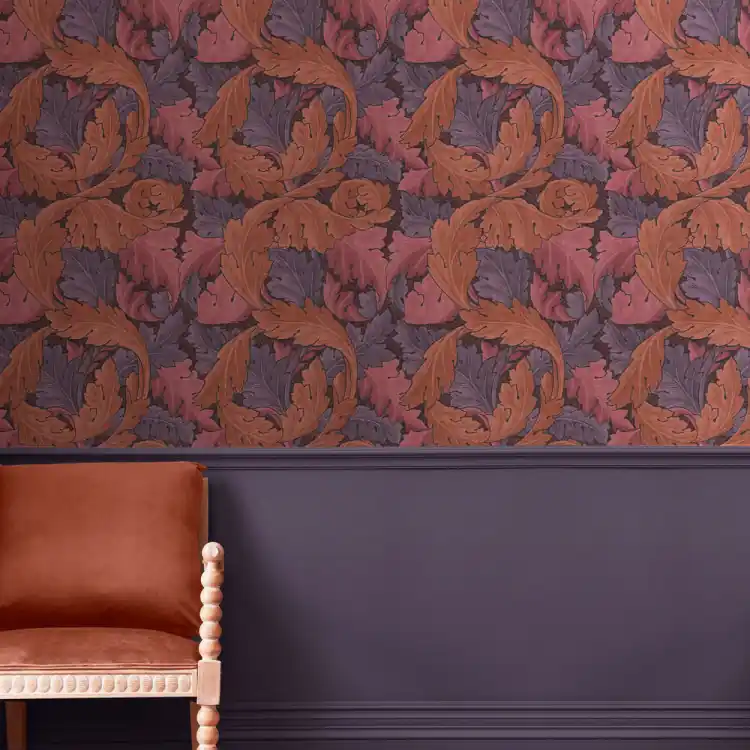CARTA PARATI WILLIAM MORRIS AT HOME - ACANTHUS