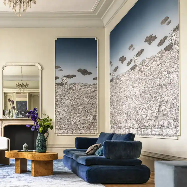 CARTA PARATI COLE&SON FORNASETTI - VISTA MEDITERRANEA