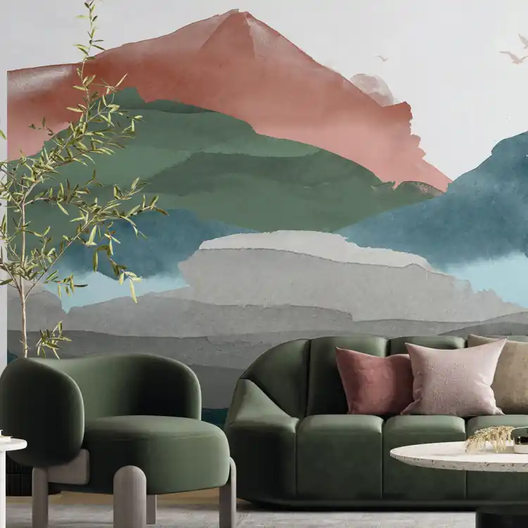 CARTA PANORAMICA PAPERMINT - HILLS
