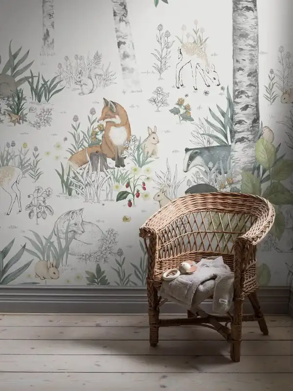 CARTA PARATI BORÅSTAPETER - MAGIC FOREST MURAL