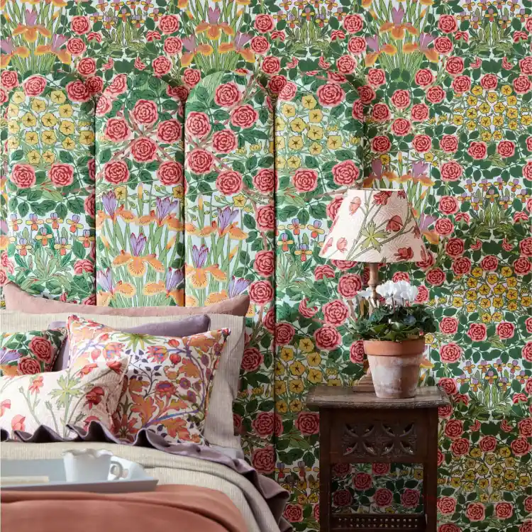 CARTA PARATI MORRIS & Co - CAMPANULA