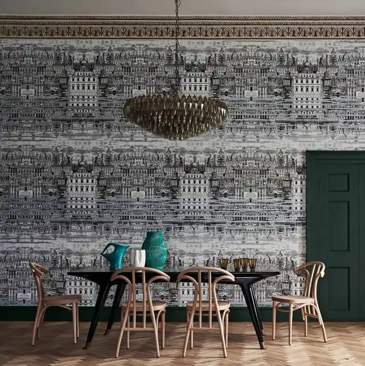 CARTA PARATI FORNASETTI - RIFLESSO