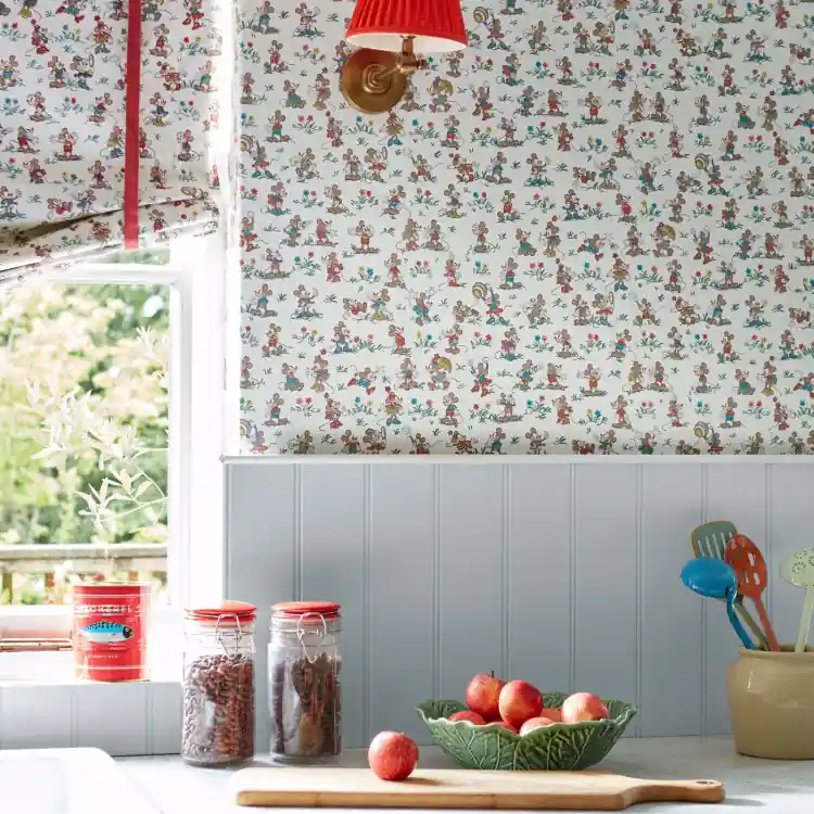 CARTA PARATI SANDERSON - MICKEY & MINNIE