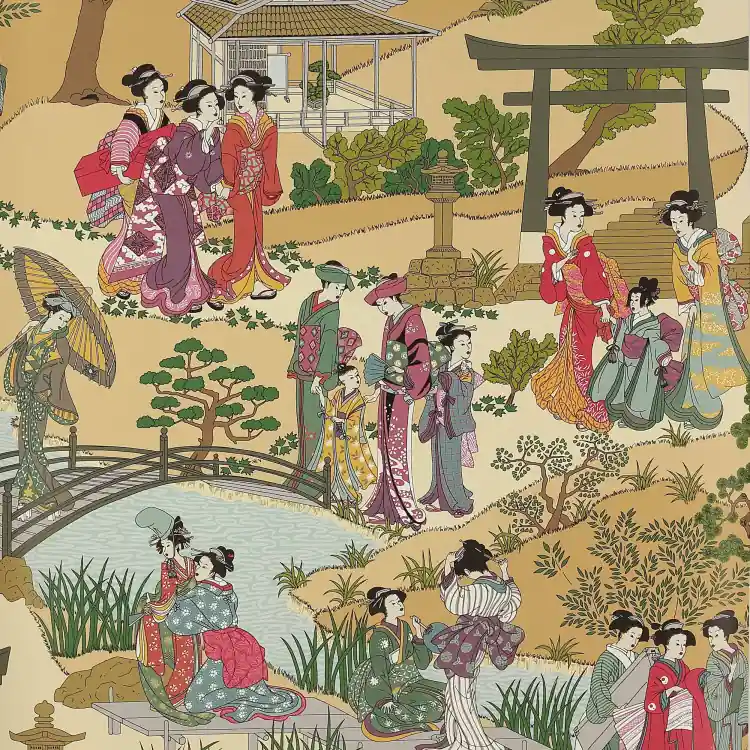 CARTA PARATI CANOVAS - GEISHAS