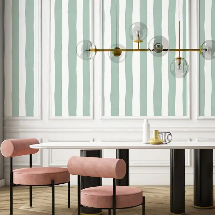CARTA PARATI PAPERMINT - RAYURES