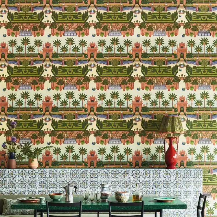 CARTA PARATI COLE&SON - ALCAZAR GARDEN