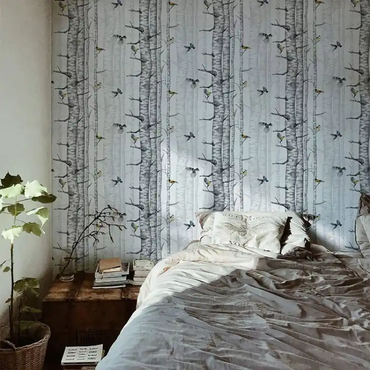 CARTA PARATI COORDONNE' - BIRCH TREES