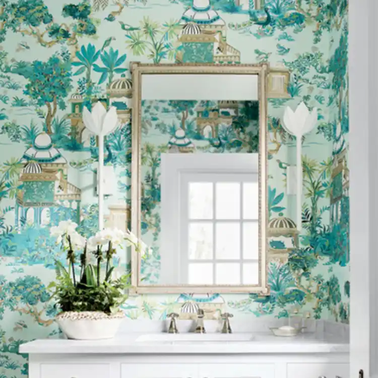 CARTA PARATI THIBAUT - MYSTIC GARDEN
