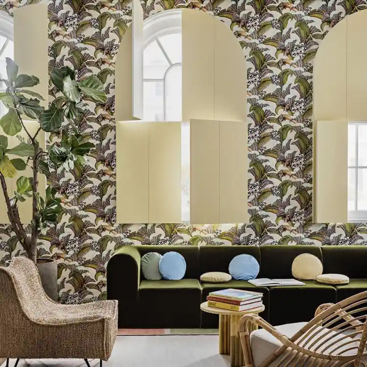 CARTA PARATI COLE & SON - HOOPOE LEAVES