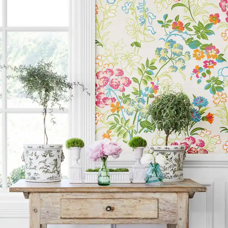 CARTA PARATI THIBAUT - SPRING GARDEN