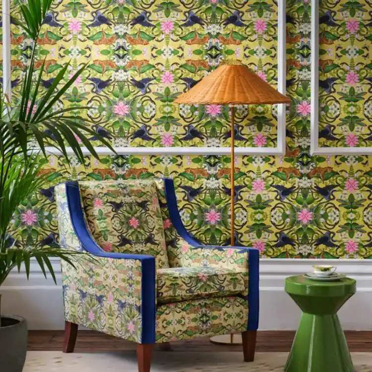 CARTA PARATI CLARKE & CLARKE - WONDERLUST TEA STORY